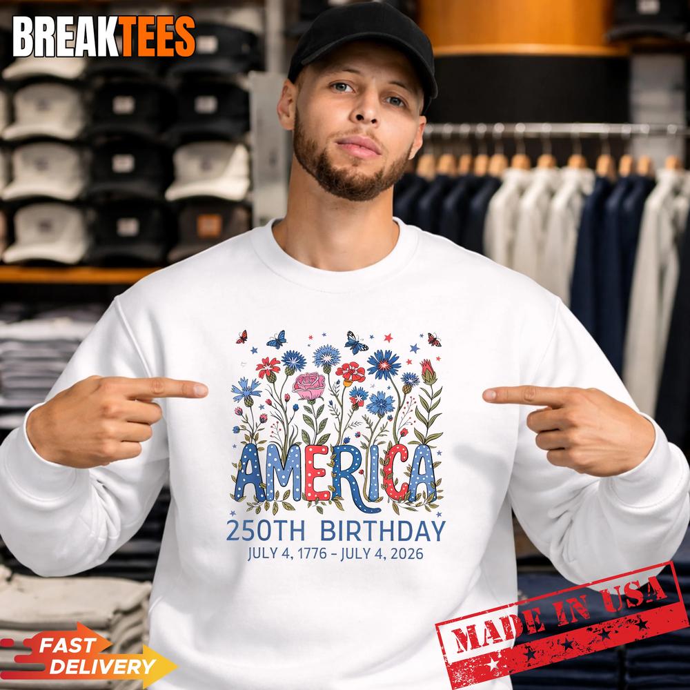 250 Years America Anniversary USA 250th Birthday Apparel T-Shirt