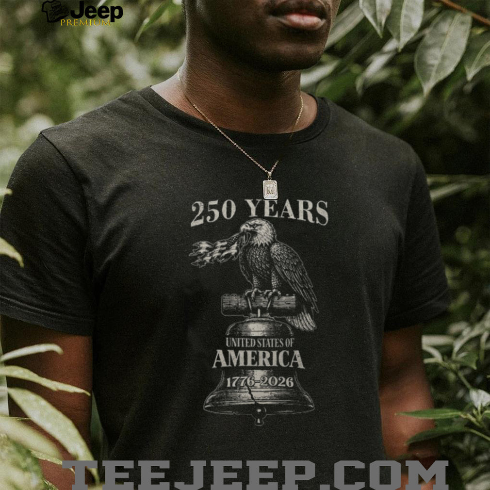 250 Years American Liberty Bell and Eagle 1776 2026 Vintage T Shirt