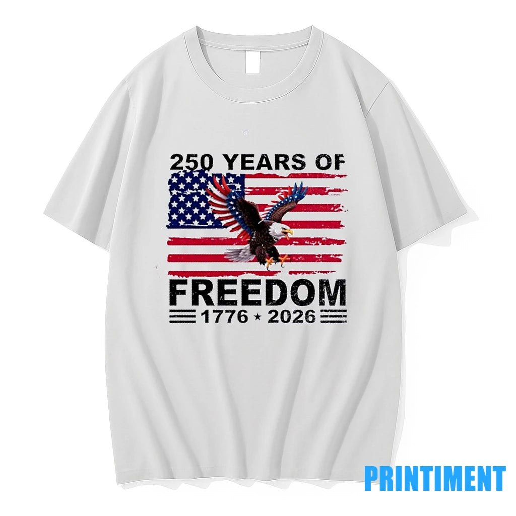 250th American Anniversary Independence 250 Years Of Freedom Tshirts Sweater