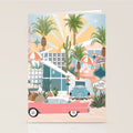 Retro Palm Springs Stationery Card Gallery Image 2