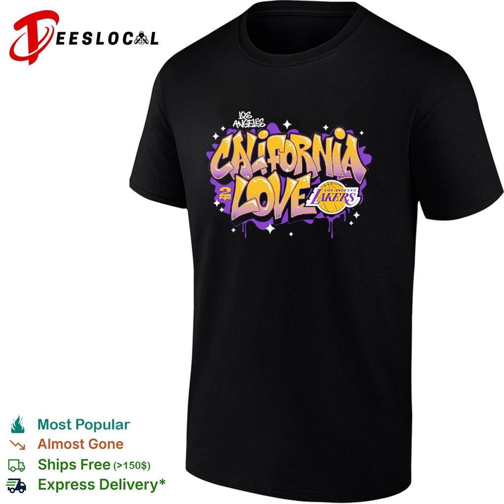 2Pac California Love Los Angeles Lakers NBA Team shirt