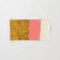 Cheetah & Peach | PATTERN 04: The Retro Edition Bath Towel Gallery Image 1