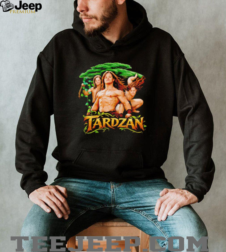 Tardzan Funny Muscle Jungle Parody Graphic T Shirt