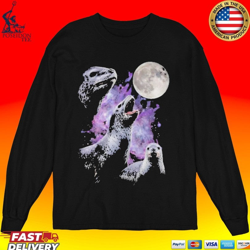 3 Seals Howling At The Moon T-shirt