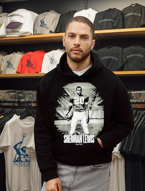 Rip Sherman Lewis 1942-2026 T-shirt