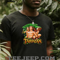 Tardzan Funny Muscle Jungle Parody Graphic T Shirt