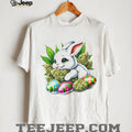 420 Easter Bunny Marijuana Buds & Weed Leaf Easter Egg Digital T Shirt