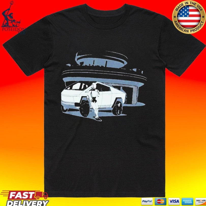 Tesla Evs And Espressos T-shirt