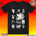 Goose Chain Yer Dragon Collage T-shirt