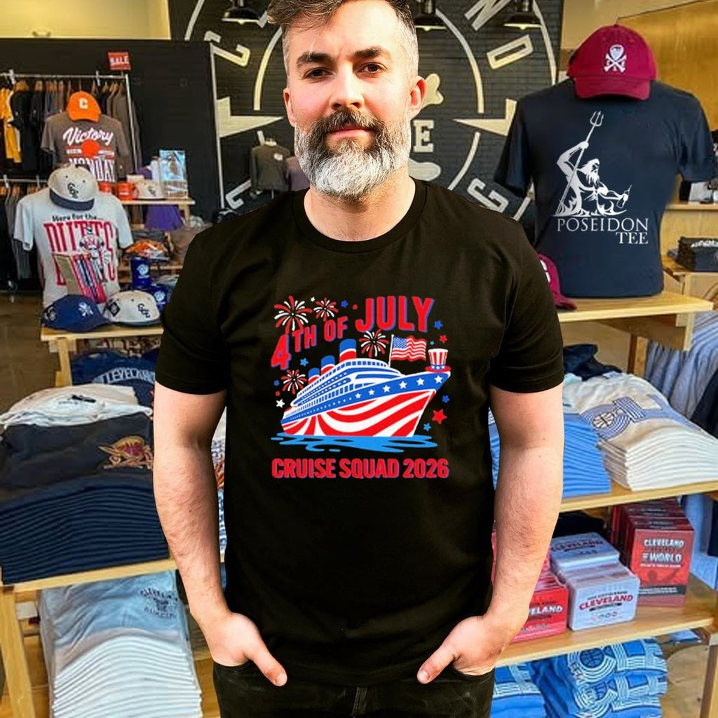 4th Of July Cruise Squad 2026 T-shirt