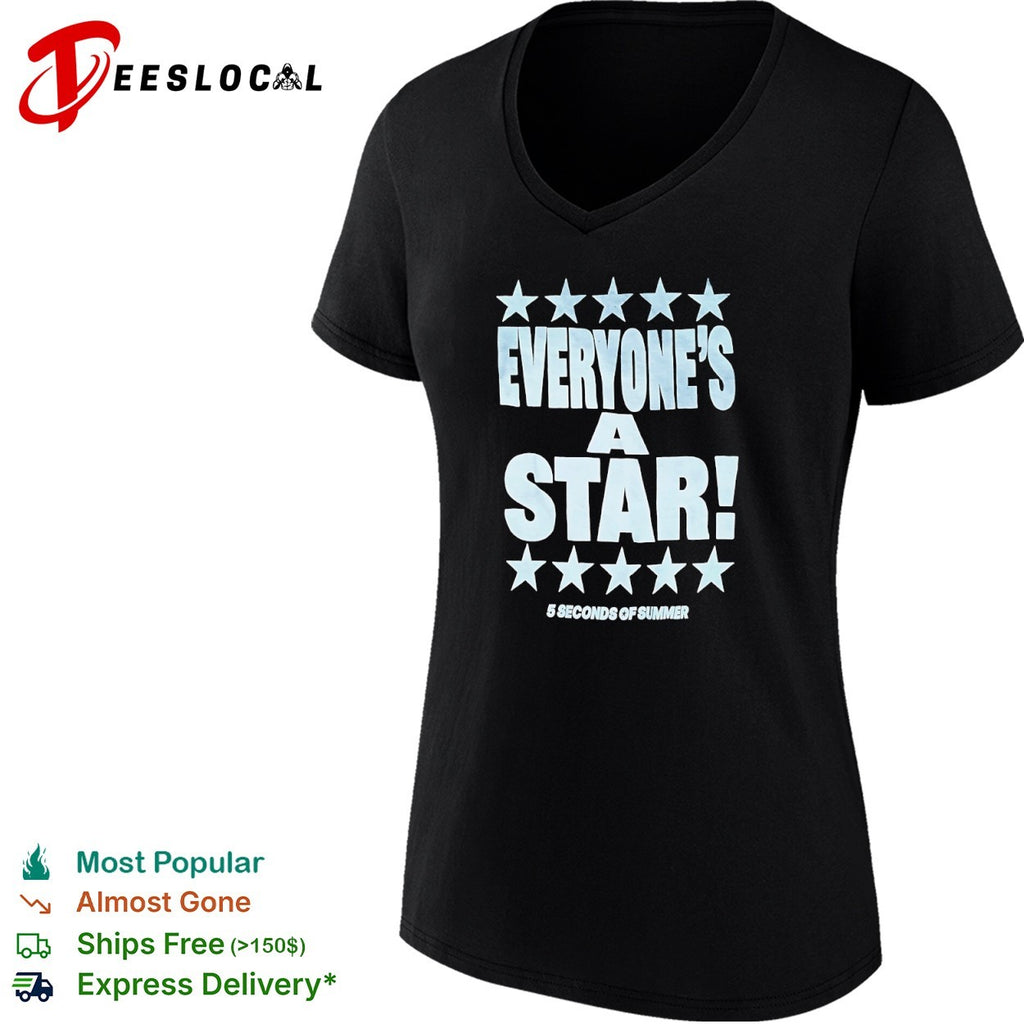 5 Seconds of Summer everyone is a star shirt
