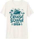 Cruise Squad 2026 Family Group Matching Tees