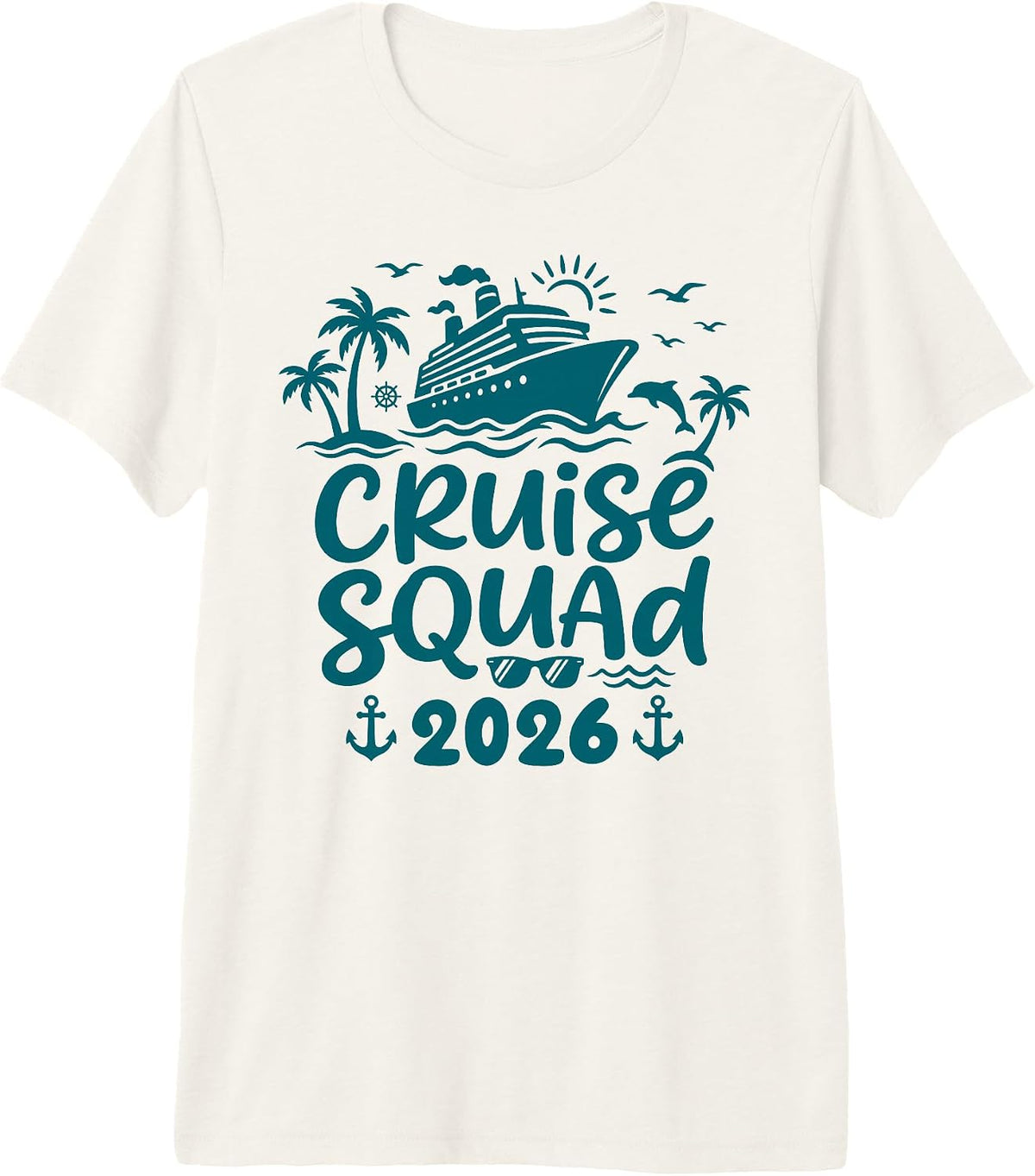 Cruise Squad 2026 Family Group Matching Tees