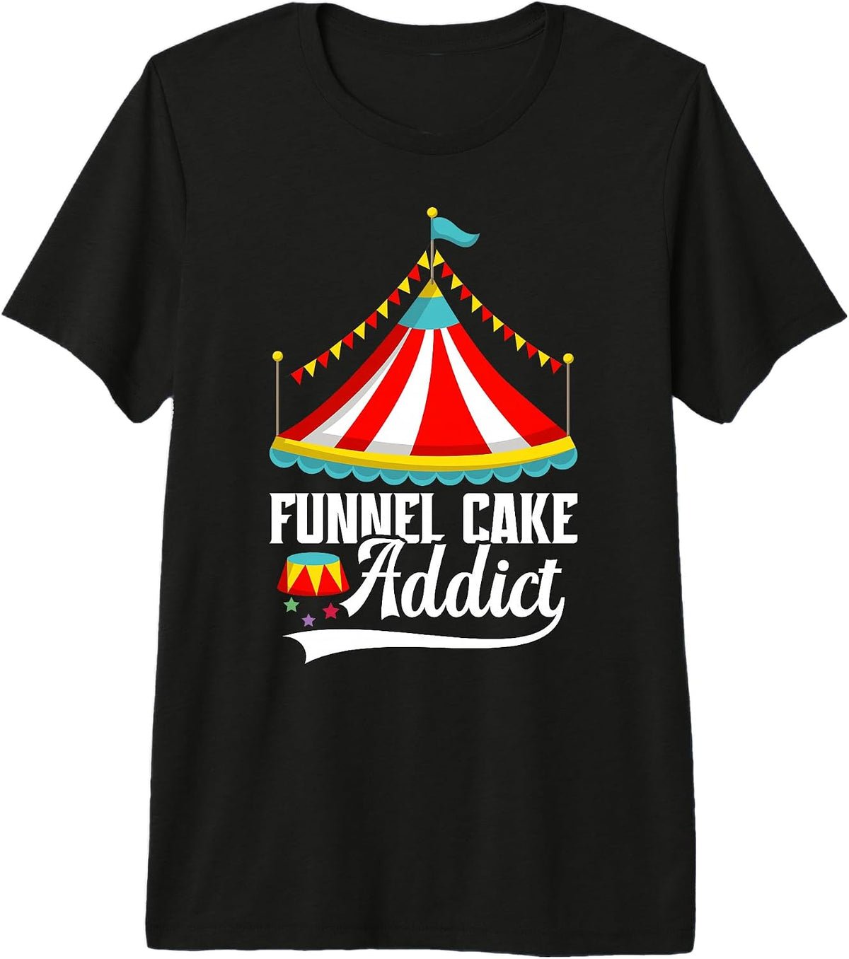 Funnel Cake Design For Circus & Funnel Cake Lover