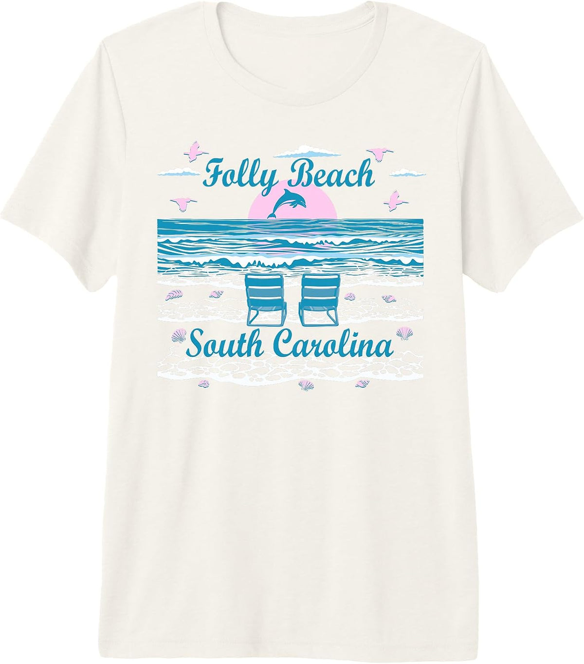 Folly Beach South Carolina Beach Vacation Art