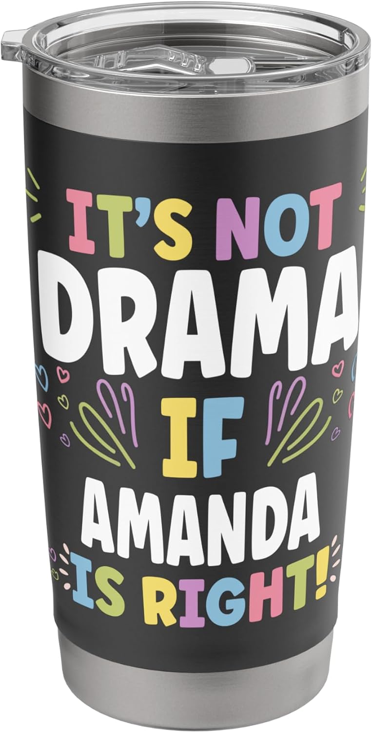 Custom T-shirt With AMANDA Name Birthday Gift
