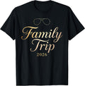 Family Trip 2026 Summer Vacation Designs Tees