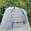 Sunshine Embroidered Pocket Tee