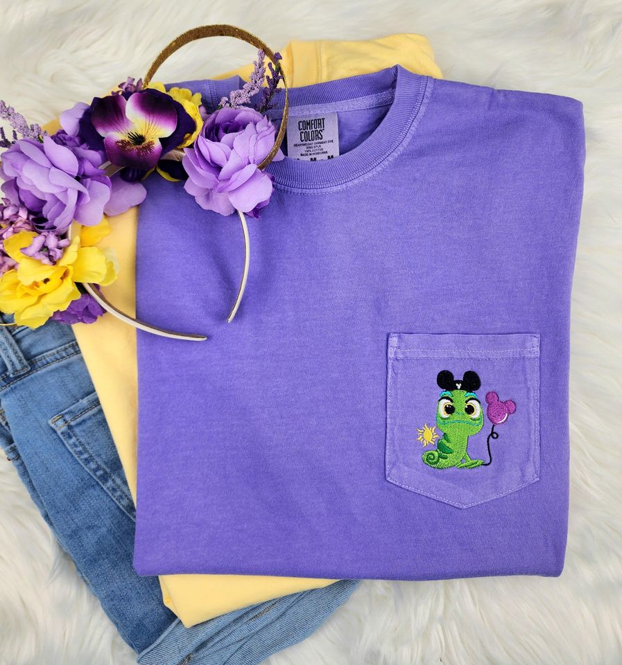 Pascal Embroidered Pocket Tee T-Shirt