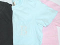 Embroidered Floral Letter Pocket Tee