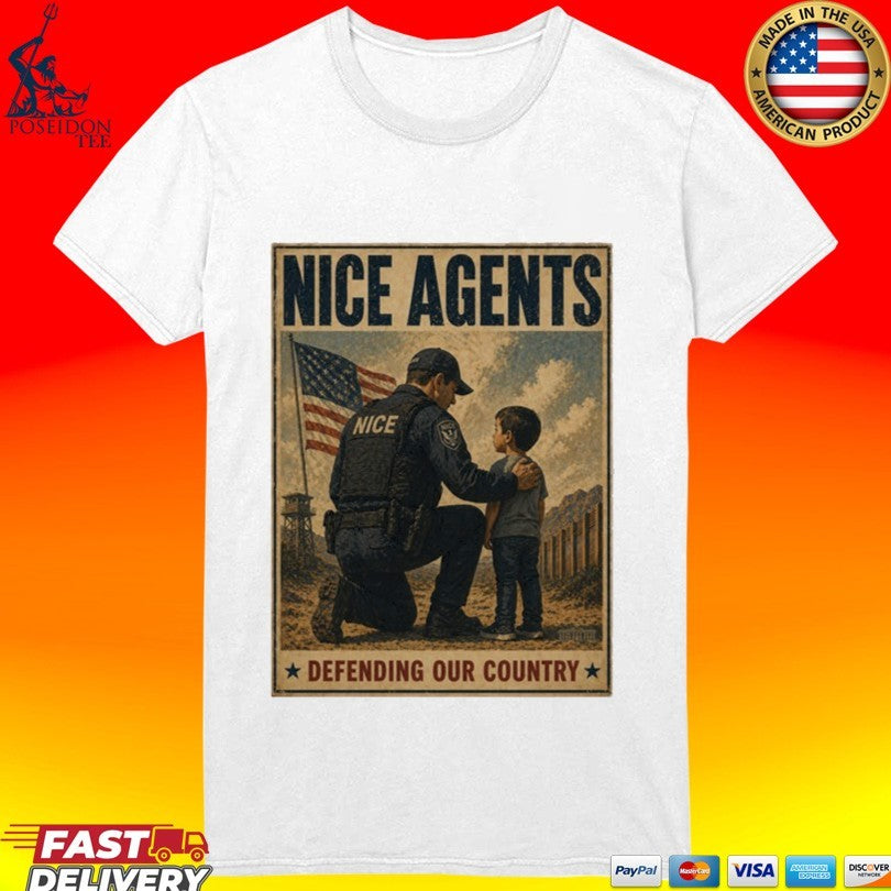 White House Nice Agents Defending Our Country T-shirt