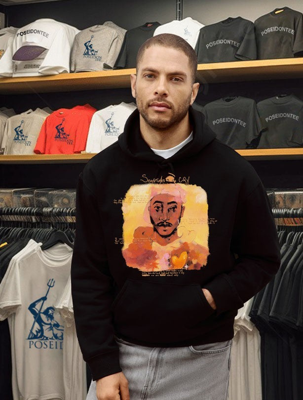 2pac Sometimes Brown T-shirt