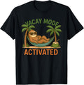 Chill Mode Activated Sloth Beach Sunset Summer