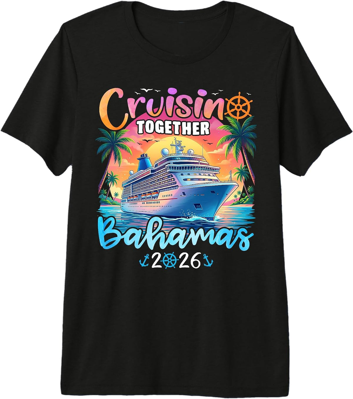Bahamas Cruise 2026 Vacation Family Matching Tees