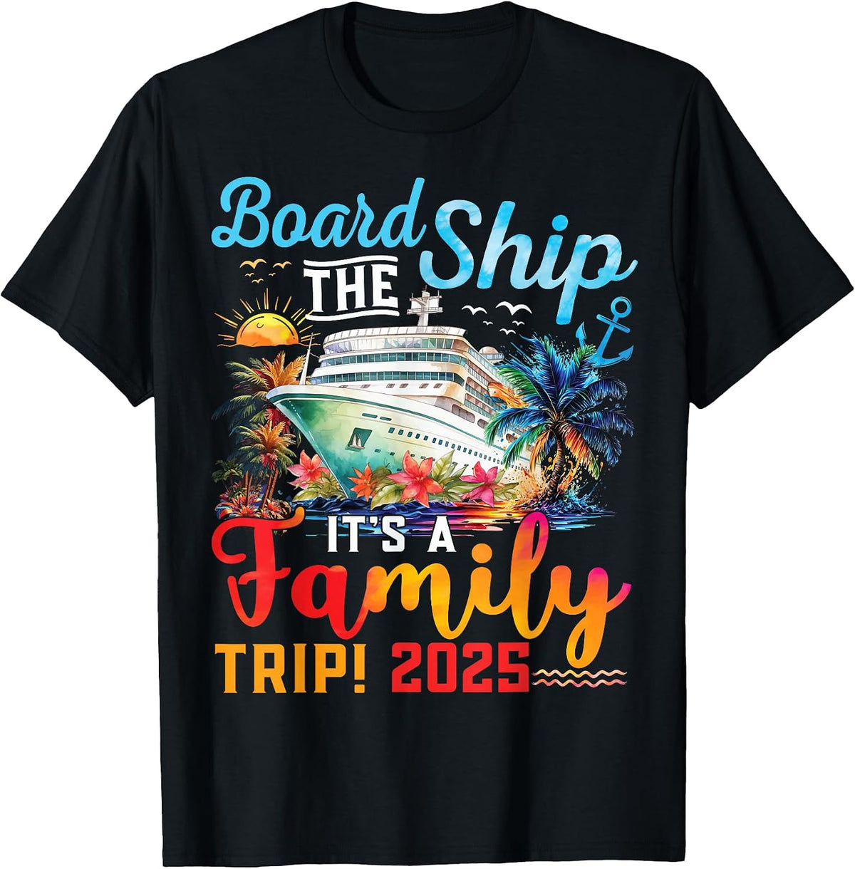 Birthday Cruise Ship Boat Party Accessories Tees.