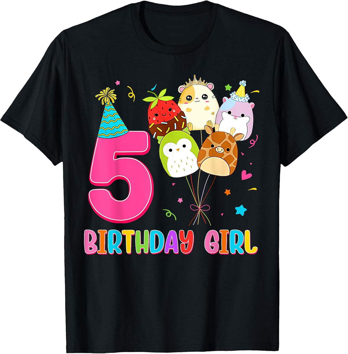 Birthday Girl Squish Squad Cute Birthday Outfit