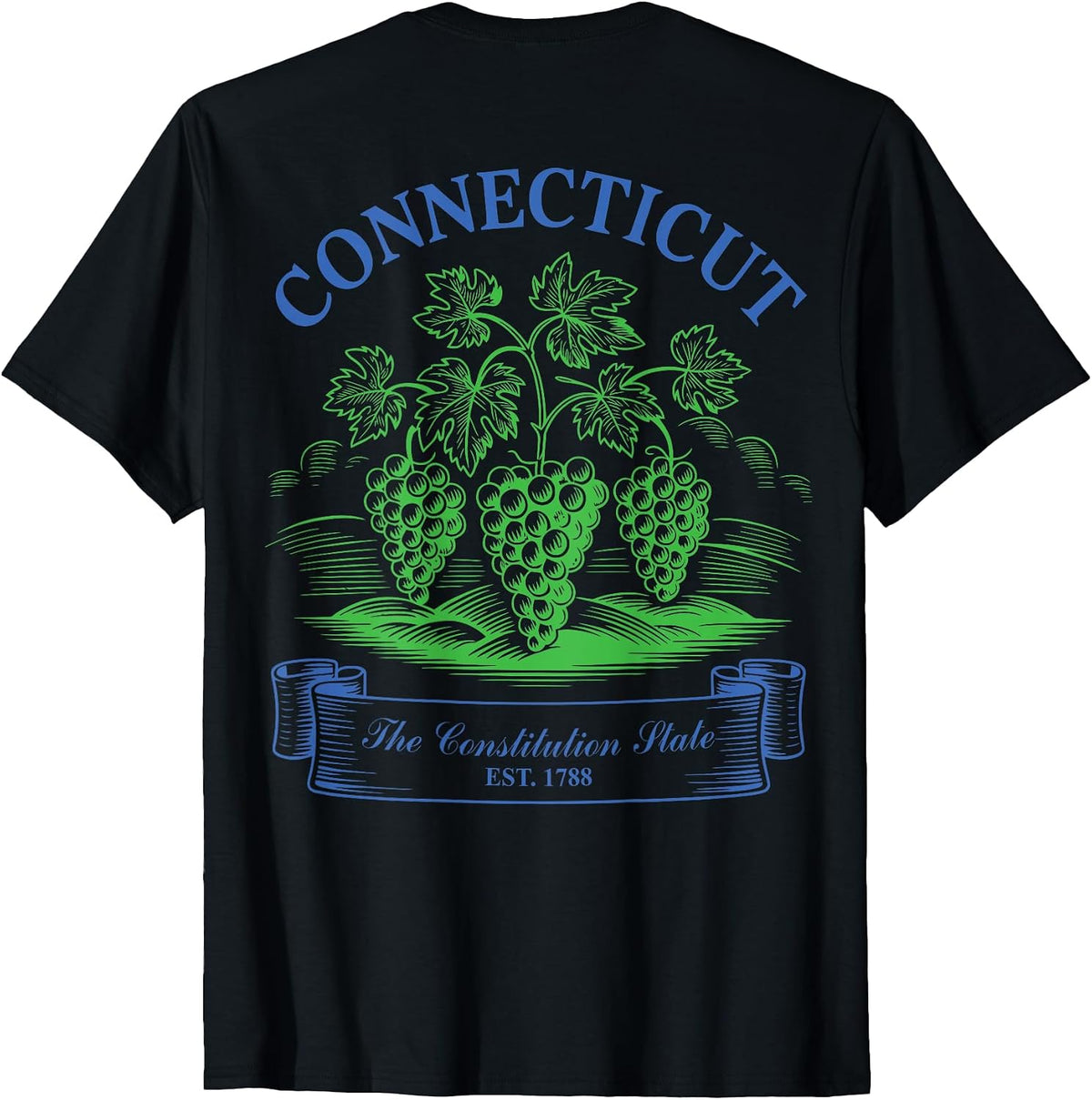 USA State Connecticut Vintage Retro Souvenir State