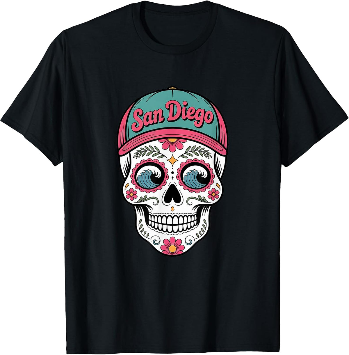 San Diego Mexican Sugar Skull Merch