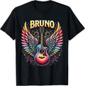 Personalized Name I Love Bruno 80's Groovy Apparel