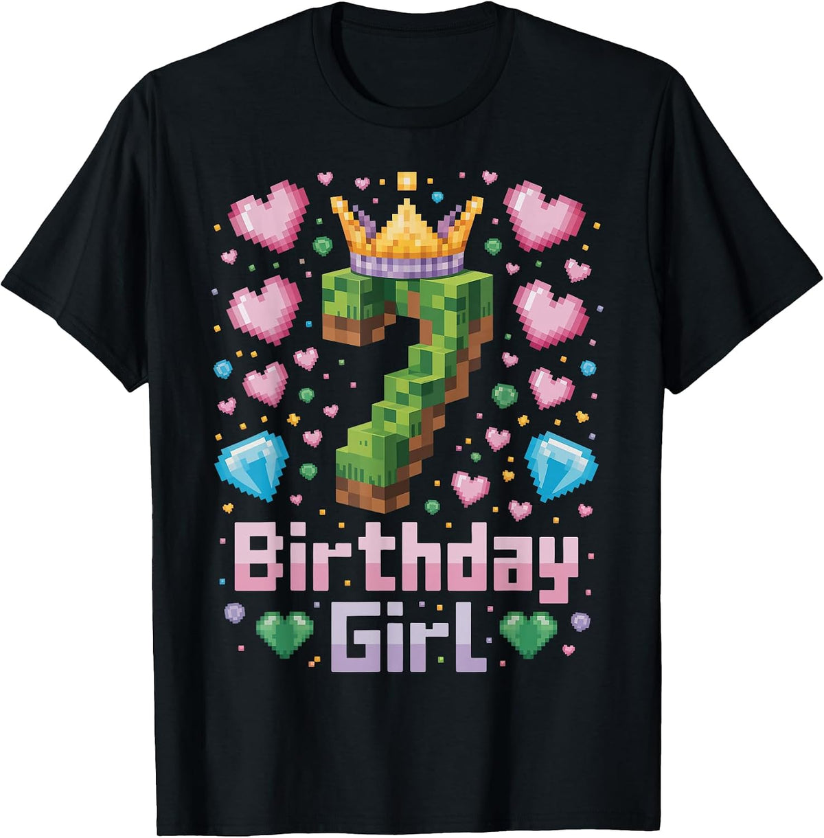 7th Birthday Girl Outfit Kids Video Gamer