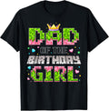 Dad Of The Birthday Girl Game Pixel Number