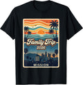 Mission Family Trip 2026 Summer Vacation Shirts