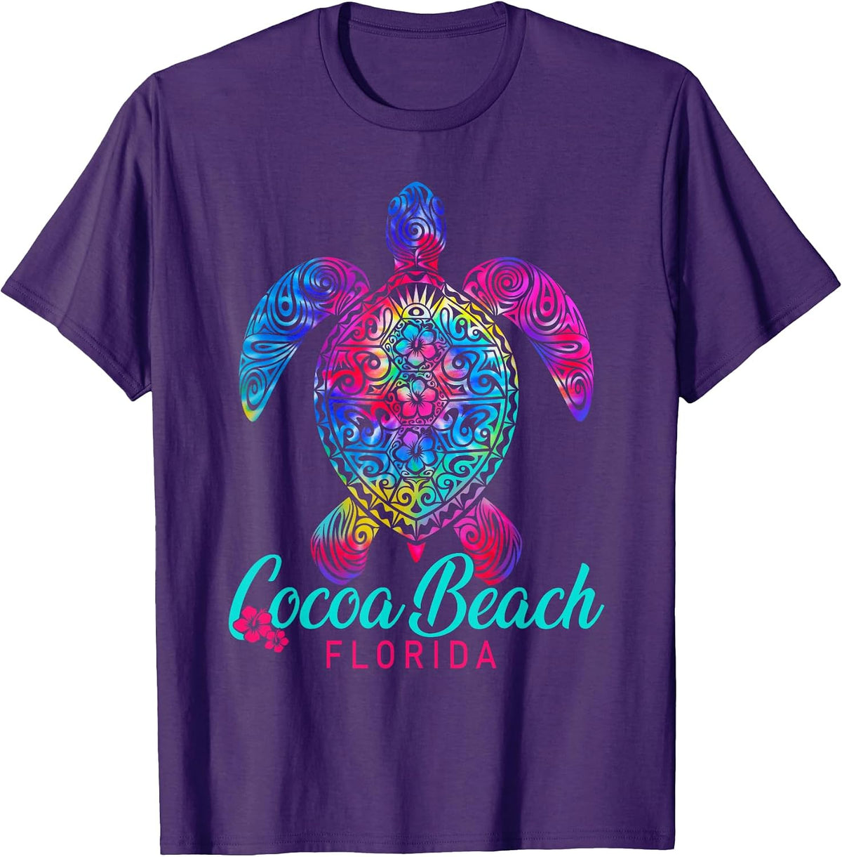 Tribal Tie Dye Sea Turtle Vacation