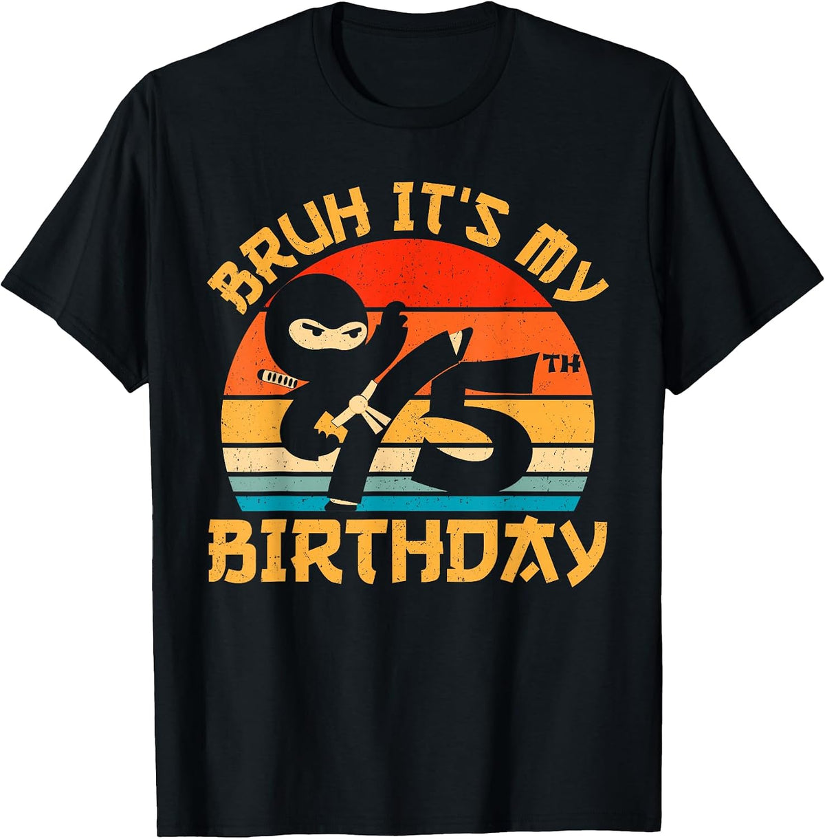 Bruh Its My Birthday Ninja For Kids