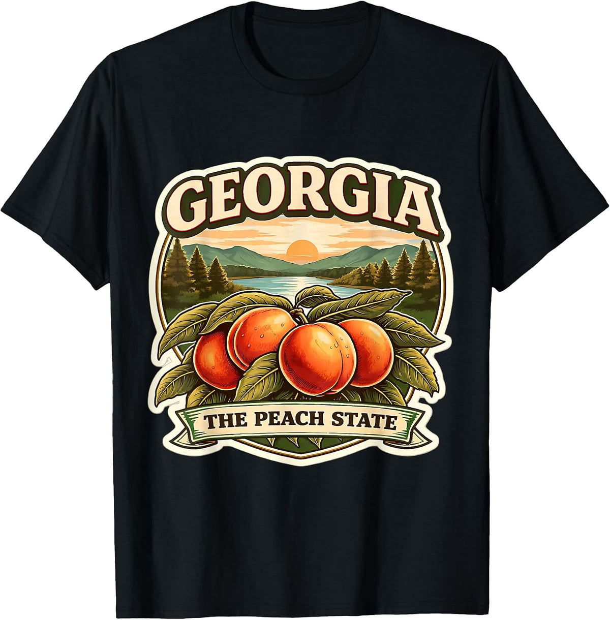 Georgia The Peach State Souvenir Georgian Merch