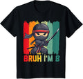 Birthday Bruh It's My Ninja Tee
