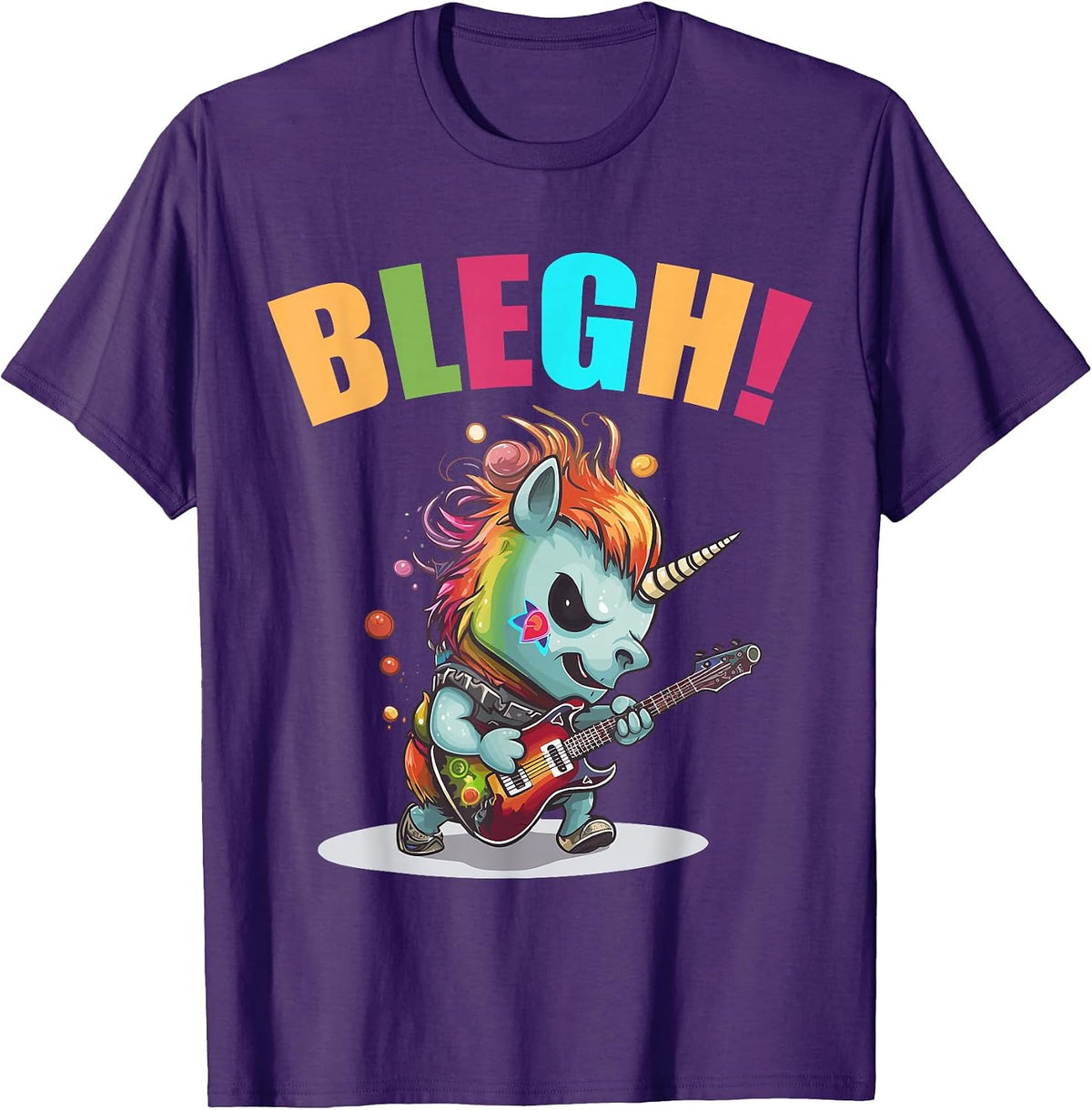 Einhorn Unicorn Blegh Hardcore Scream Merch