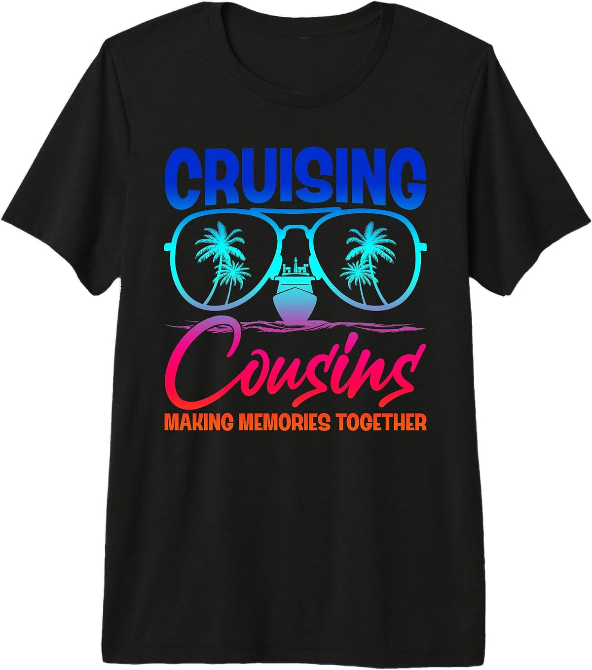 Cousin Cruise Crew Summer Vacation Family Reunion
