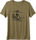 Funny Surf Enthusiast Graphic Shirts for Girls