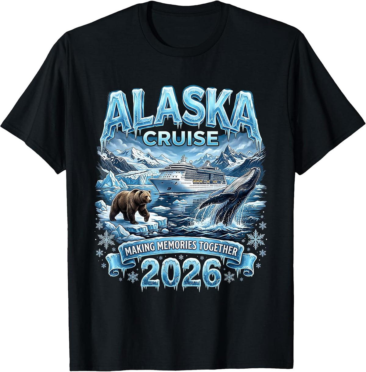 Family Alaska Cruise 2026 Vacation Merch