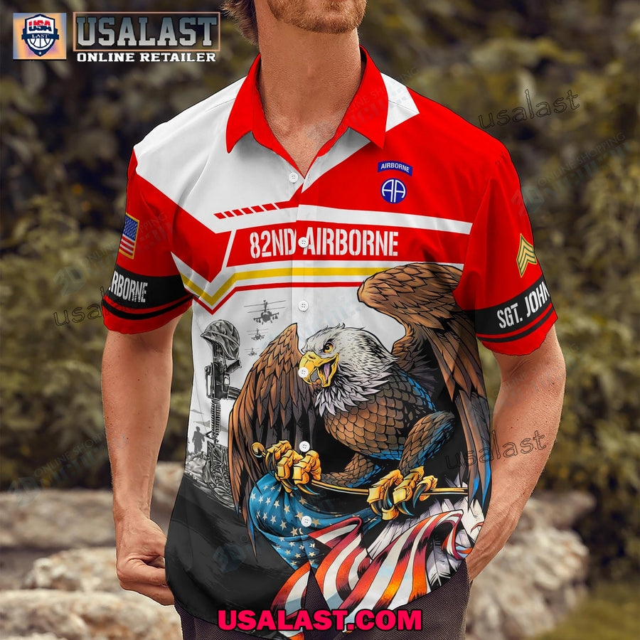 82nd Airborne Veterans Hawaiian Shirts, Polo Shirt, T-shirt, Hoodie And Sweatshirt