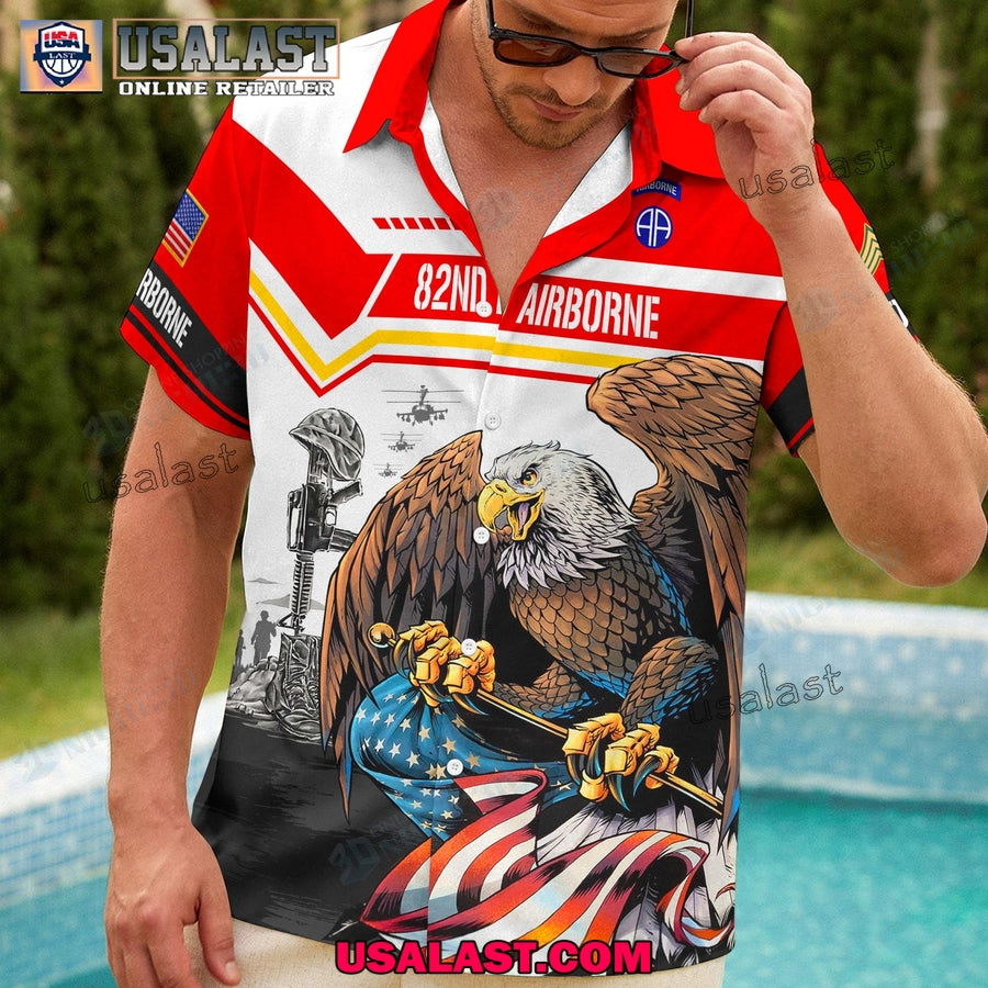 82nd Airborne Veterans Hawaiian Shirts, Polo Shirt, T-shirt, Hoodie And Sweatshirt