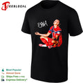 Erling Haaland Norway number 9 meditation celebration signature poster shirt