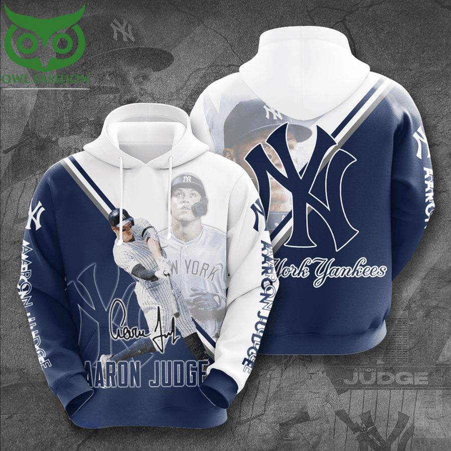 New York Yankees MLB Aaron Judge 3D Shirt