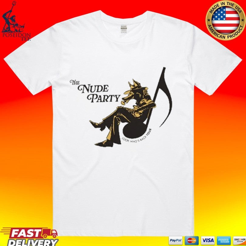 The Nude Party Look Who’s Back Tour T-shirt