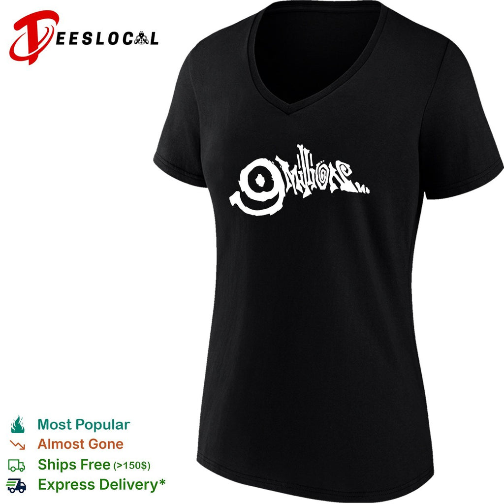 9 Millions graffiti gothic logo dark art shirt